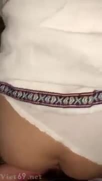 Hành sự cùng em ngoài ban công chung cư